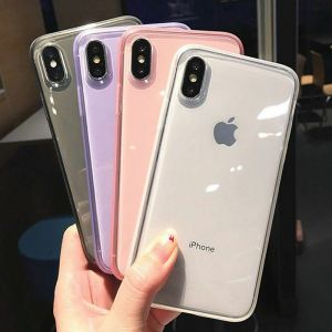 cool gadgets Phone cases  Shockproof Transparent Silicone Case Cover For iPhone XS Max XR X 8 7 Plus 6S 6 